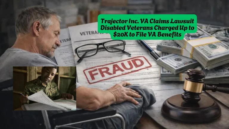 Trajector Inc. VA Claims Lawsuit Disabled Veterans Charged Up to $20K to File VA Benefits