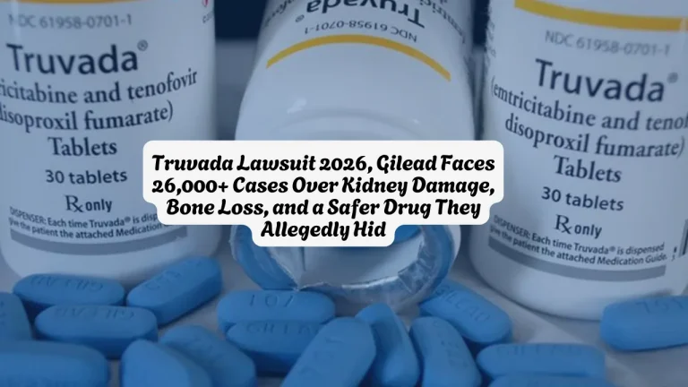 Truvada Lawsuit 2026, Gilead Faces 26,000+ Cases Over Kidney Damage, Bone Loss, and a Safer Drug They Allegedly Hid