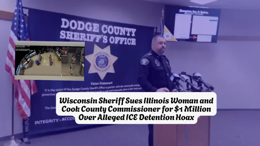 Wisconsin Sheriff Dale Schmidt Sues Illinois Woman and Cook County Commissioner for $1 Million Over Alleged ICE Detention Hoax