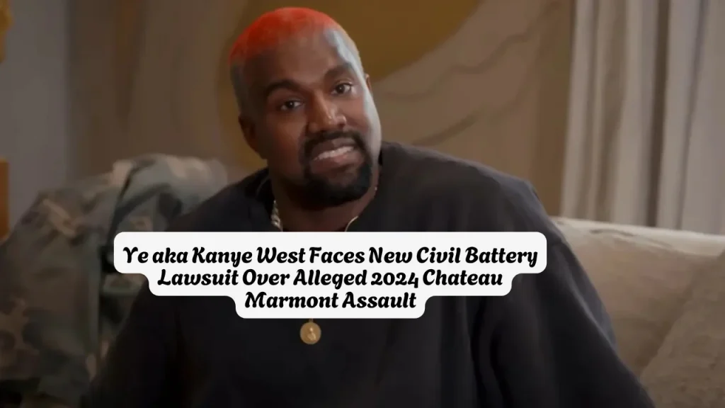 Ye (Kanye West) Battery Lawsuit: $3M Chateau Marmont Assault Claim