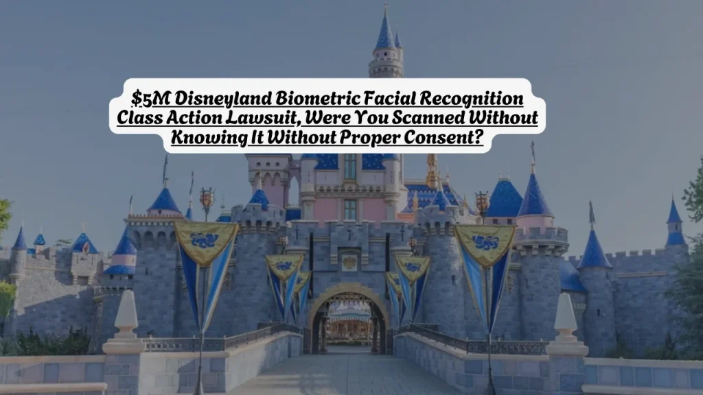 $5M Disneyland Biometric Facial Recognition Class Action Lawsuit, Were You Scanned Without Knowing It Without Proper Consent?