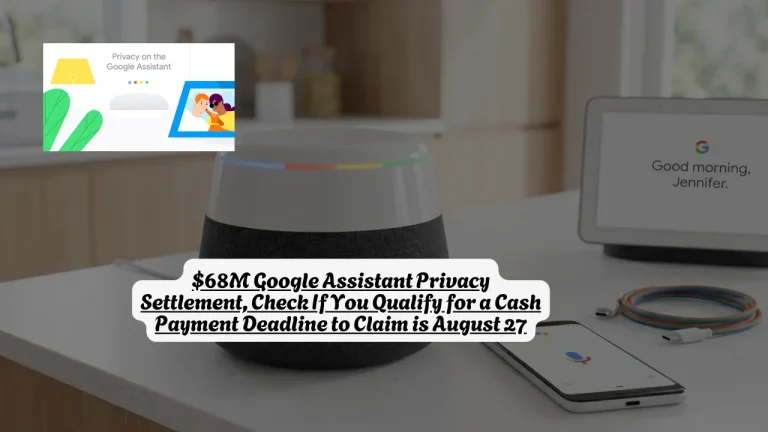 $68M Google Assistant Privacy Settlement, Check If You Qualify for a Cash Payment Deadline to Claim is August 27