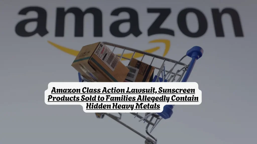 Amazon Class Action Lawsuit, Sunscreen Products Sold to Families Allegedly Contain Hidden Heavy Metals