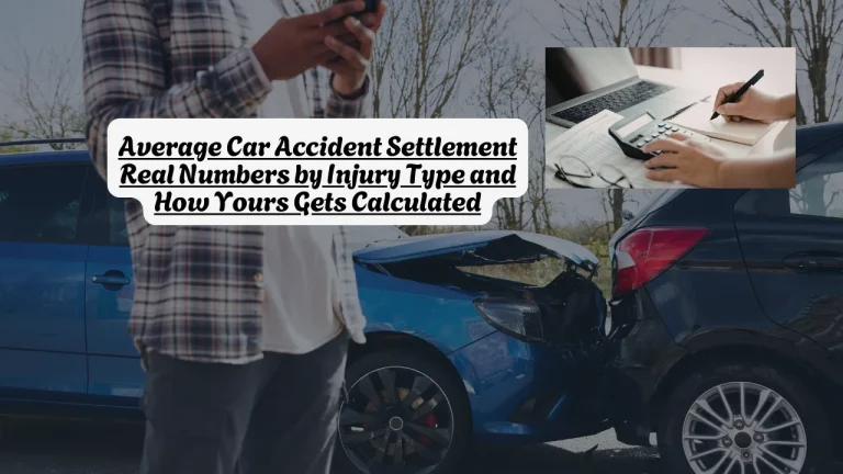Average Car Accident Settlement Real Numbers by Injury Type and How Yours Gets Calculated