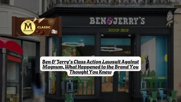 Ben & Jerry's Class Action Lawsuit Against Magnum, What Happened to the Brand You Thought You Knew
