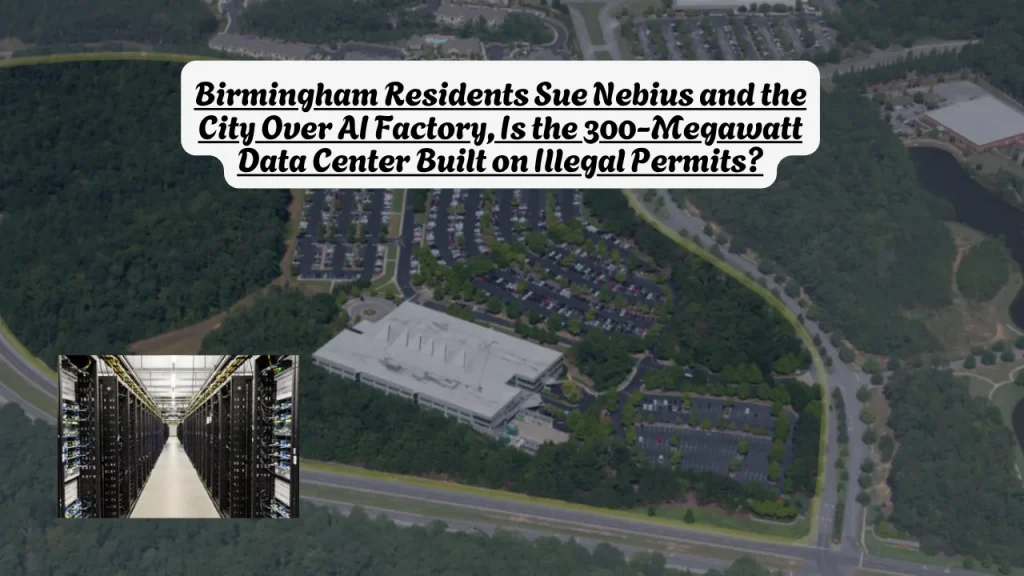 Birmingham Residents Sue Nebius and the City Over AI Factory, Is the 300-Megawatt Data Center Built on Illegal Permits?