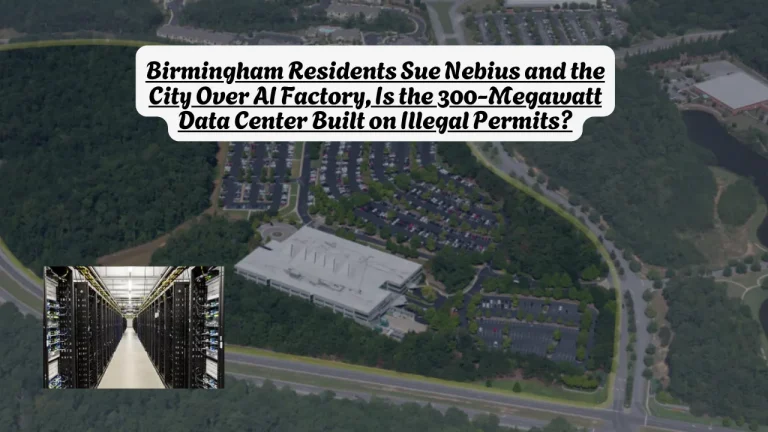 Birmingham Residents Sue Nebius and the City Over AI Factory, Is the 300-Megawatt Data Center Built on Illegal Permits?