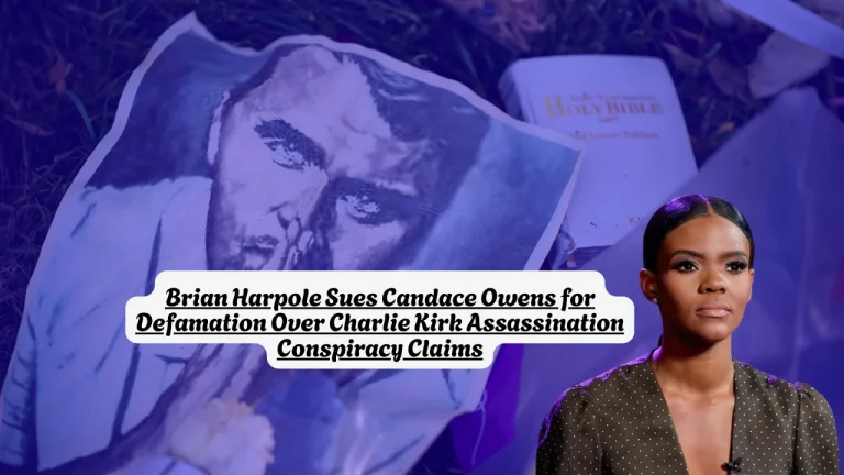 Brian Harpole Sues Candace Owens for Defamation Over Charlie Kirk Assassination Conspiracy Claims