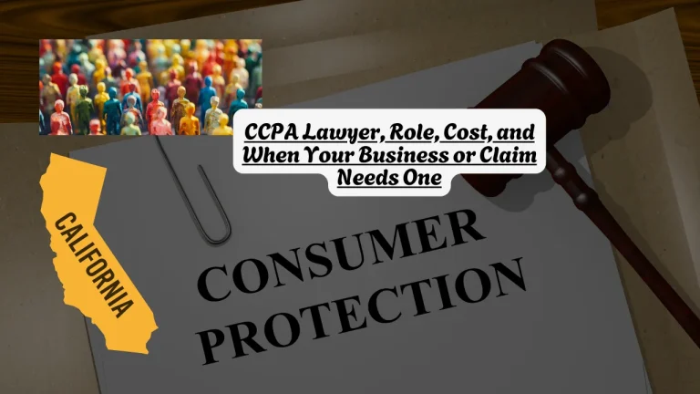 California Consumer Privacy Act CCPA Lawyer, Role, Cost, and When Your Business or Claim Needs One