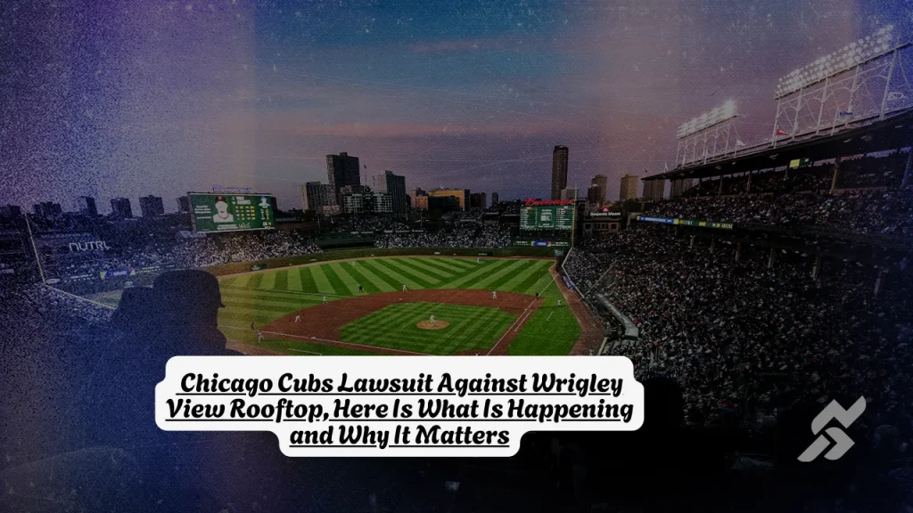 Chicago Cubs Lawsuit Against Wrigley View Rooftop, Here Is What Is Happening and Why It Matters