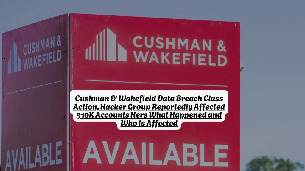 Cushman & Wakefield Data Breach Class Action, Hacker Group Reportedly Affected 310K Accounts Hers What Happened and Who Is Affected