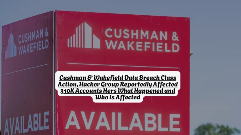 Cushman & Wakefield Data Breach Class Action, Hacker Group Reportedly Affected 310K Accounts Hers What Happened and Who Is Affected