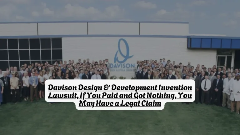 Davison Design & Development Invention Lawsuit, If You Paid and Got Nothing, You May Have a Legal Claim