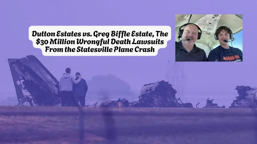 Dutton Estates vs. Greg Biffle Estate, The $30 Million Wrongful Death Lawsuits From the Statesville Plane Crash