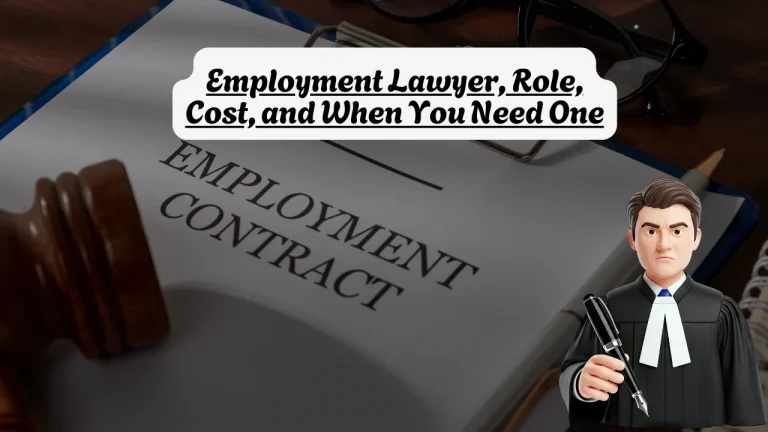Employment Lawyer, Role, Cost, and When You Need One