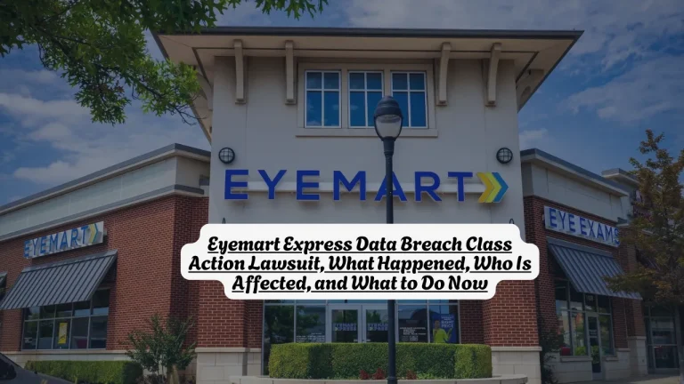 Eyemart Express Data Breach Class Action Lawsuit, What Happened, Who Is Affected, and What to Do Now