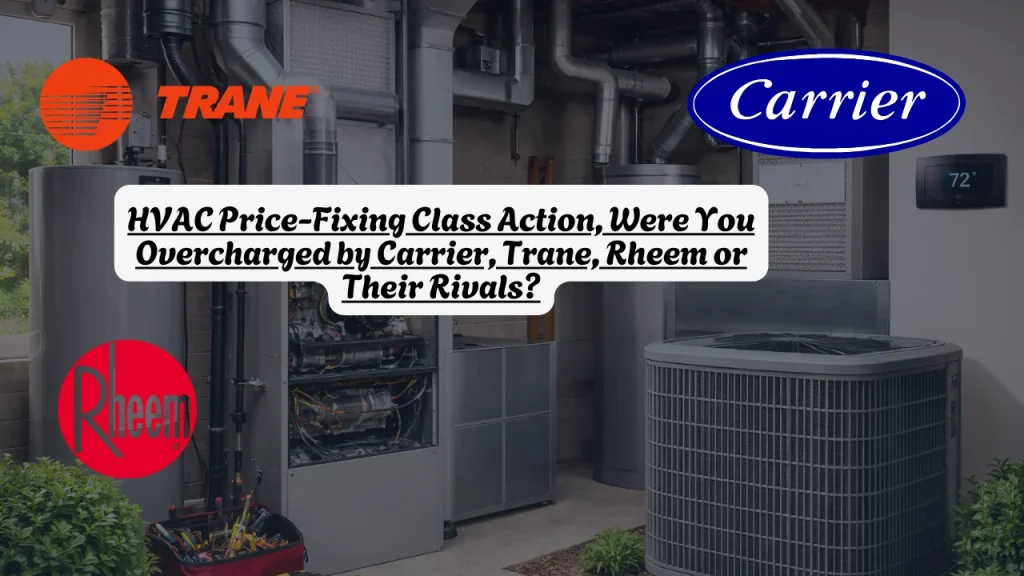 HVAC Price-Fixing Class Action, Were You Overcharged by Carrier, Trane, Rheem or Their Rivals?
