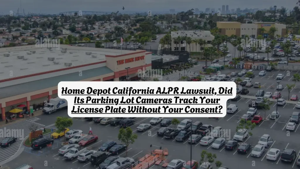 Home Depot California ALPR Lawsuit, Did Its Parking Lot Cameras Track Your License Plate Without Your Consent?