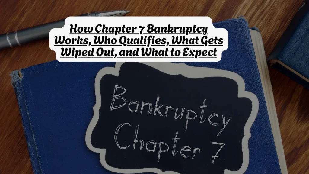 How Chapter 7 Bankruptcy Works, Who Qualifies, What Gets Wiped Out, and What to Expect