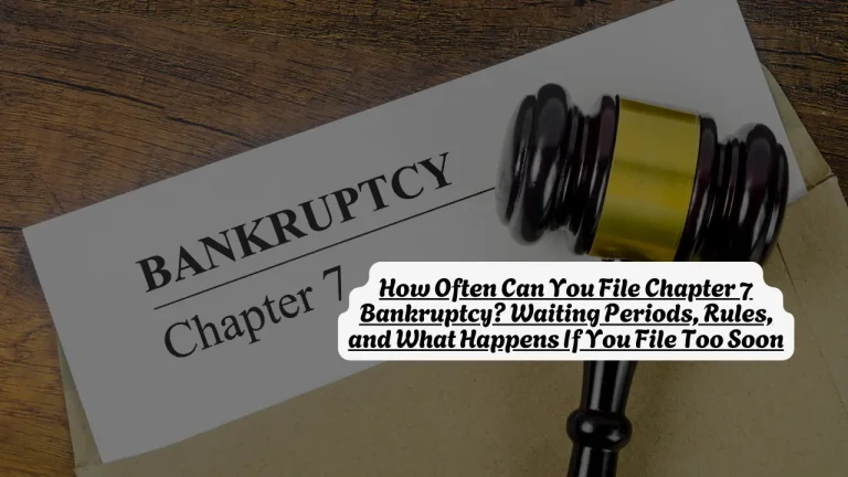 How Often Can You File Chapter 7 Bankruptcy? Waiting Periods, Rules, and What Happens If You File Too Soon