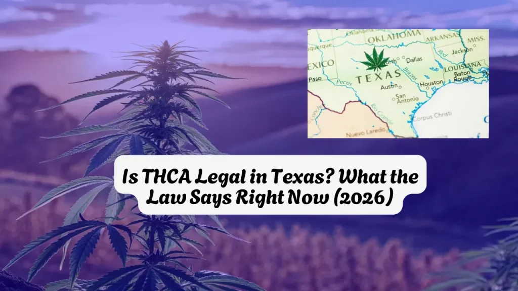 Is THCA Legal in Texas? What the Law Says Right Now (2026)