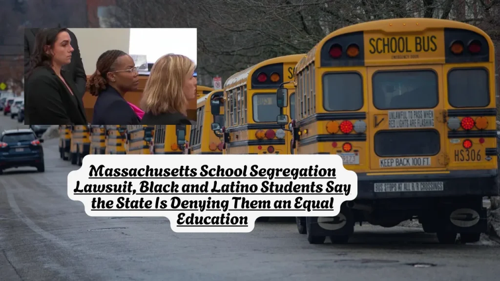 Massachusetts School Segregation Lawsuit, Black and Latino Students Say the State Is Denying Them an Equal Education 1 Massachusetts School Segregation Lawsuit, Black and Latino Students Say the State Is Denying Them an Equal Education