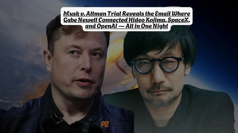 Musk v. Altman Trial Reveals the Email Where Gabe Newell Connected Hideo Kojima, SpaceX, and OpenAI, All in One Night