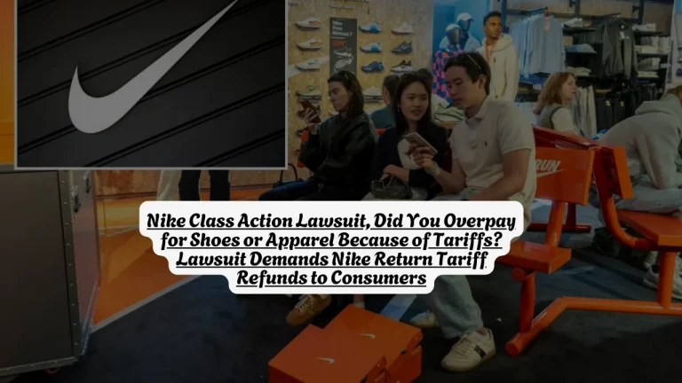 Nike Class Action Lawsuit, Did You Overpay for Shoes or Apparel Because of Tariffs? Lawsuit Demands Nike Return Tariff Refunds to Consumers