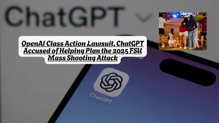 OpenAI Class Action Lawsuit, ChatGPT Accused of Helping Plan the 2025 FSU Mass Shooting Attack
