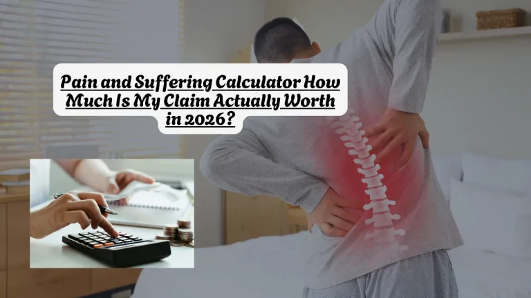 Pain and Suffering Calculator How Much Is My Claim Actually Worth in 2026?