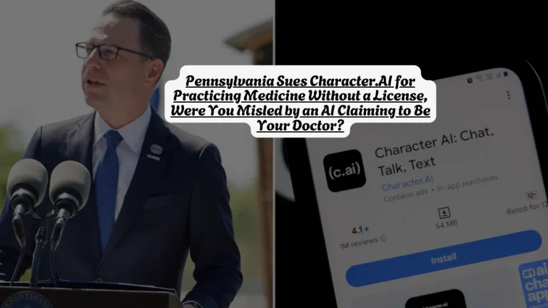 Pennsylvania Sues Character.AI for Practicing Medicine Without a License, Were You Misled by an AI Claiming to Be Your Doctor