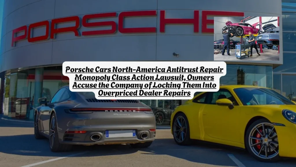 Porsche Cars North-America Antitrust Repair Monopoly Class Action Lawsuit, Owners Accuse the Company of Locking Them Into Overpriced Dealer Repairs