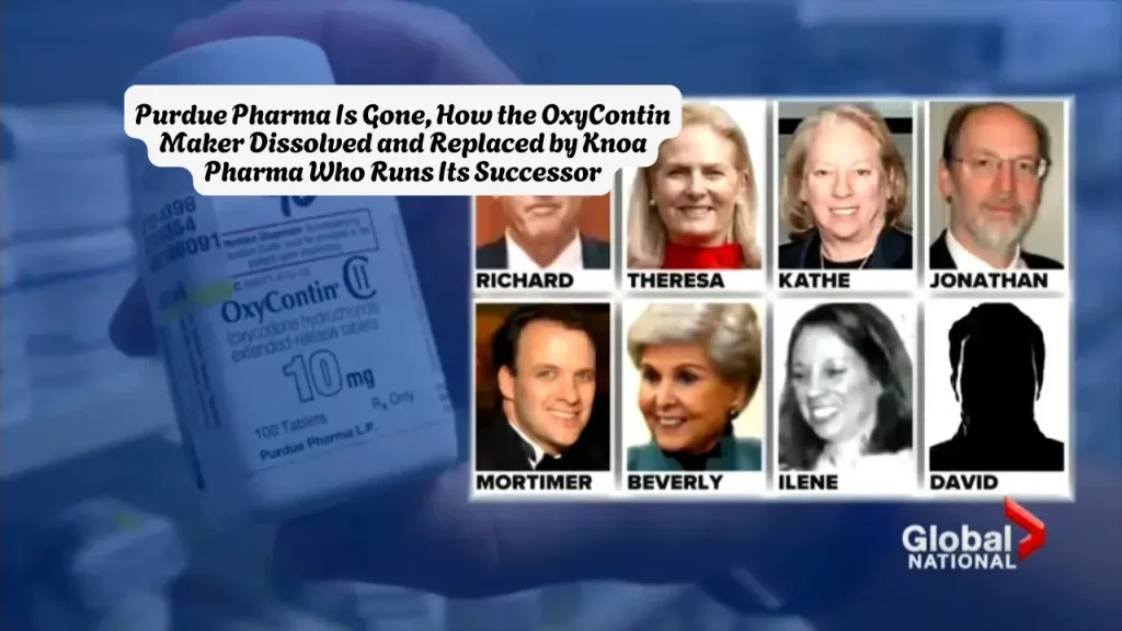 Purdue Pharma Is Gone, How the OxyContin Maker Dissolved and Replaced by Knoa Pharma Who Runs Its Successor