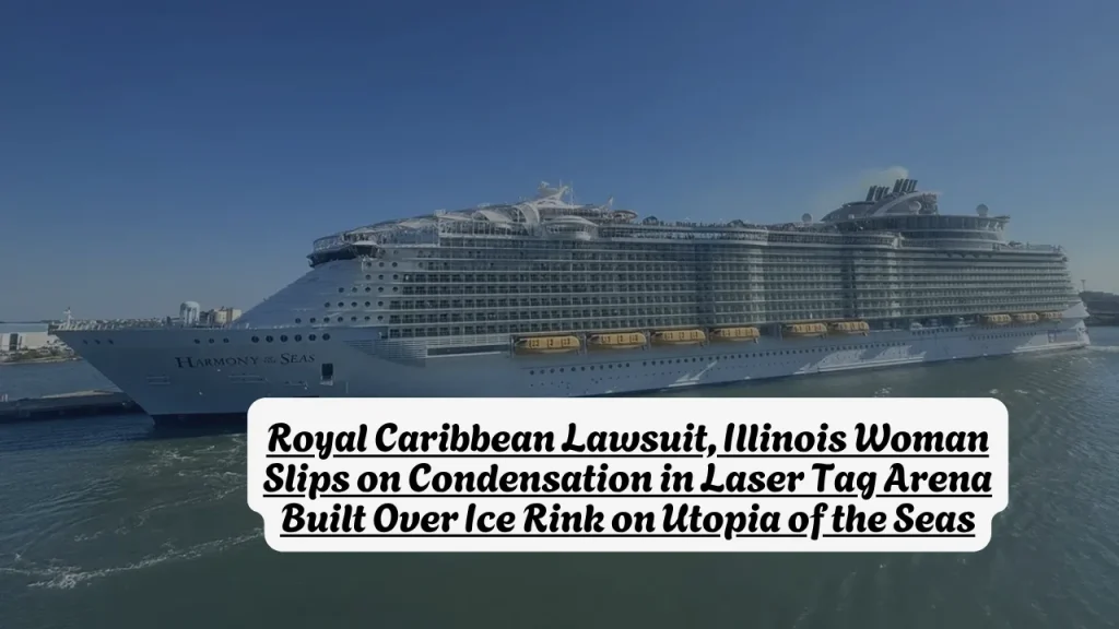 Royal Caribbean Lawsuit, Illinois Woman Slips on Condensation in Laser Tag Arena Built Over Ice Rink on Utopia of the Seas