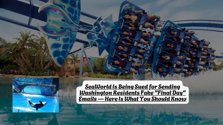 SeaWorld Is Being Sued for Sending Washington Residents Fake "Final Day" Emails Here Is What You Should Know