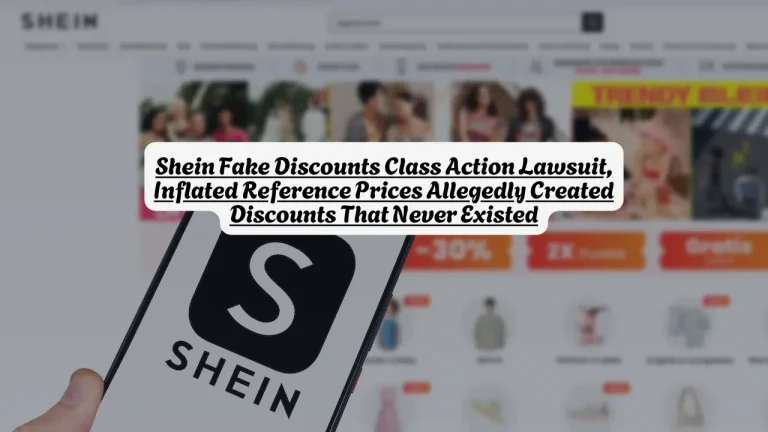 Shein Fake Discounts Class Action Lawsuit, Inflated Reference Prices Allegedly Created Discounts That Never Existed