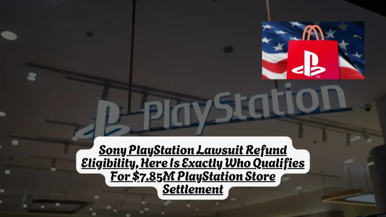 Sony PlayStation Lawsuit Refund Eligibility, Here Is Exactly Who Qualifies For $7.85M PlayStation Store Settlement