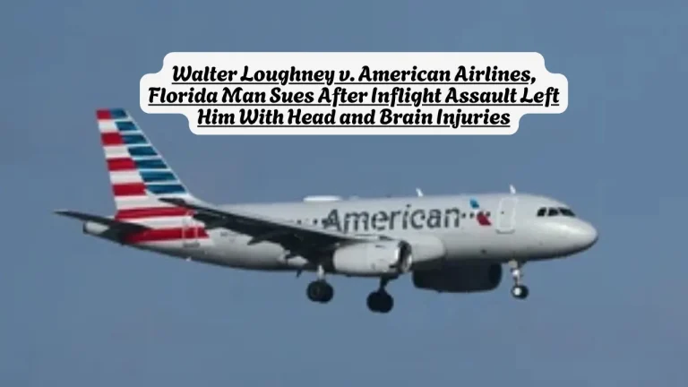 Walter Loughney v. American Airlines, Florida Man Sues After Inflight Assault Left Him With Head and Brain Injuries