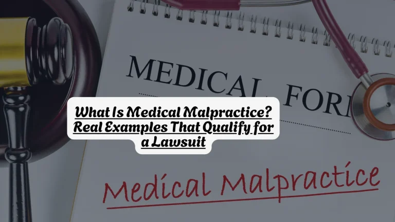 What Is Medical Malpractice Real Examples That Qualify for a Lawsuit