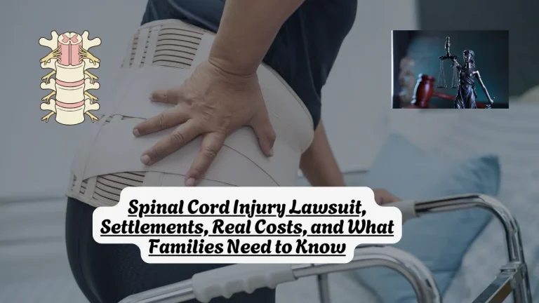 Spinal Cord Injury Lawsuit, Settlements, Real Costs, and What Families Need to Know