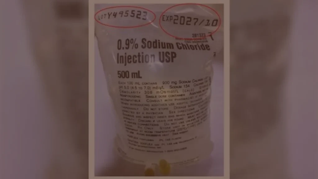 Baxter Sodium Chloride Injection Recall, Fiberglass Contamination in IV Saline