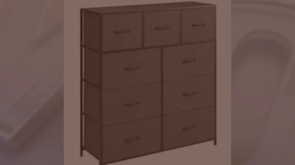 Walmart Mainstays 9-Drawer Fabric Dresser Recall, Tip-Over Risk, Full Refund Available