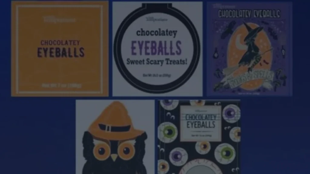 Crystal Temptations Recall, Undeclared Milk in Halloween Chocolatey Eyeballs