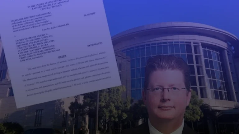 Bryan Malinowski Wrongful Death Lawsuit, Bench Trial Set for August 2027 After Fatal ATF Raid
