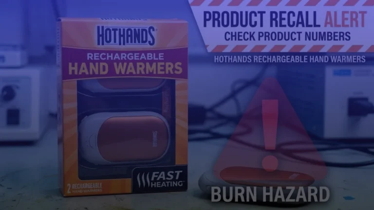 HotHands Rechargeable Hand Warmers Recall, Check Model H163650 for Fire and Burn Risk