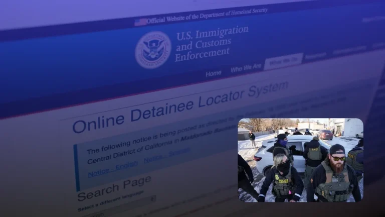 ICE Detainee Locator Lawsuit, Four Legal Aid Groups Sue DHS Over Policy Hiding Detainees With Final Removal Orders