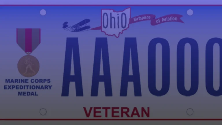 Ohio BMV Specialty Military License Plate Class Action Settlement, Refunds for 100% Disabled Veterans