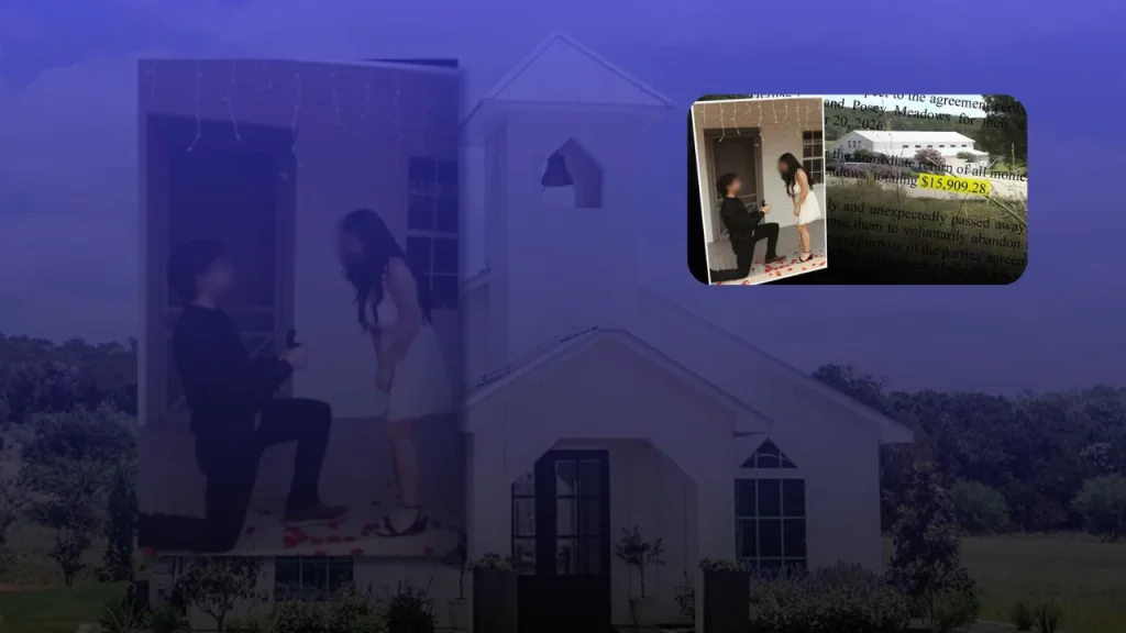Posey Meadows Wedding Venue Lawsuit, Fiancée Seeks $15,909.28 Refund After Diego Hernandez's Death, Venue Countersues