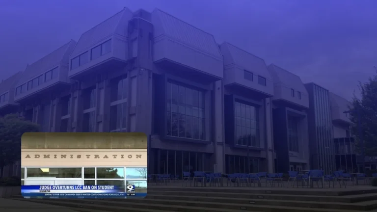 Richard Riordan Lane Community College Lawsuit, Judge Orders College to Let Student Return After First Amendment Challenge